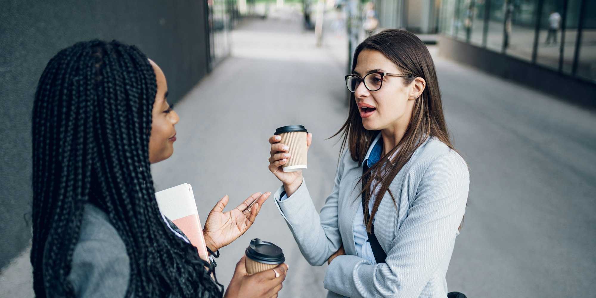 Culture at work - women chatting