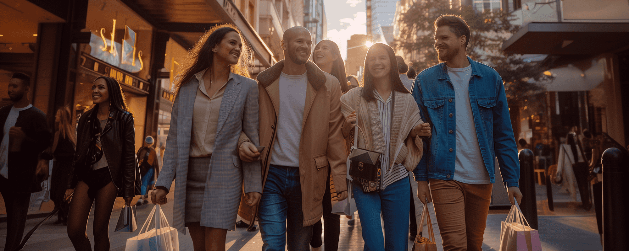 Customers Shopping in Sydney