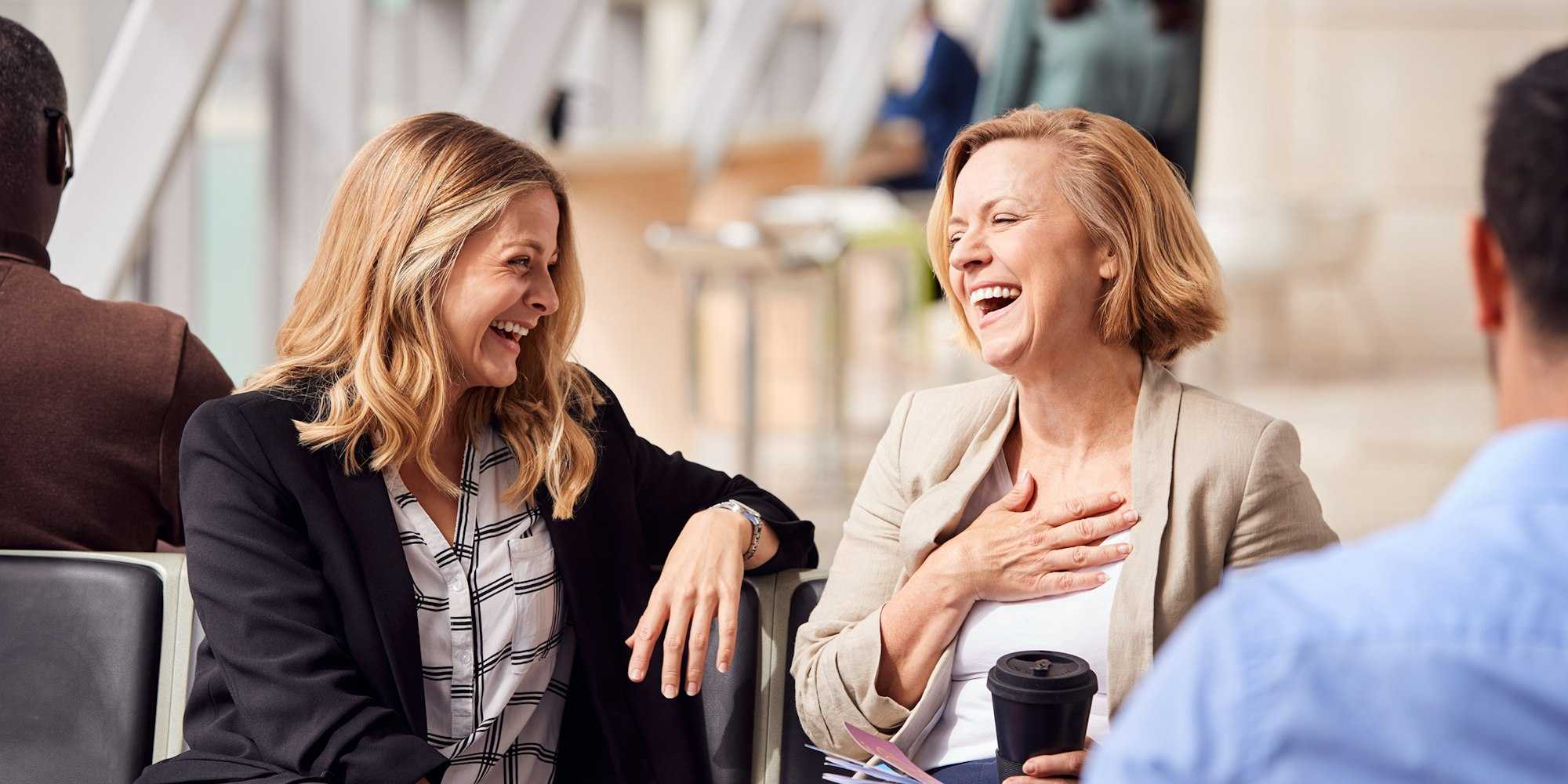 Culture at work - women chatting