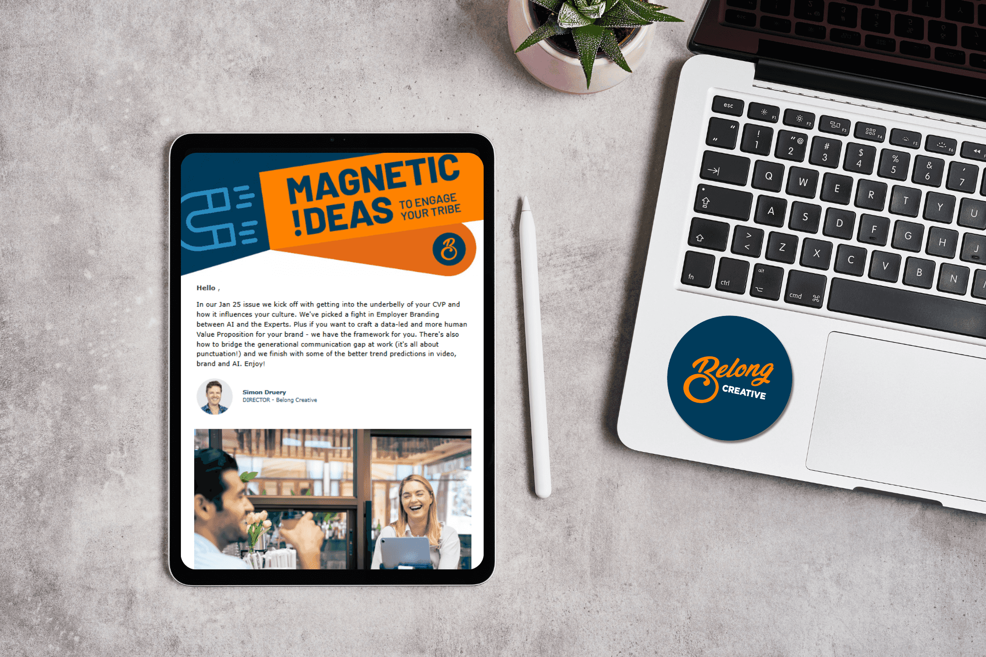 Enews landing Page