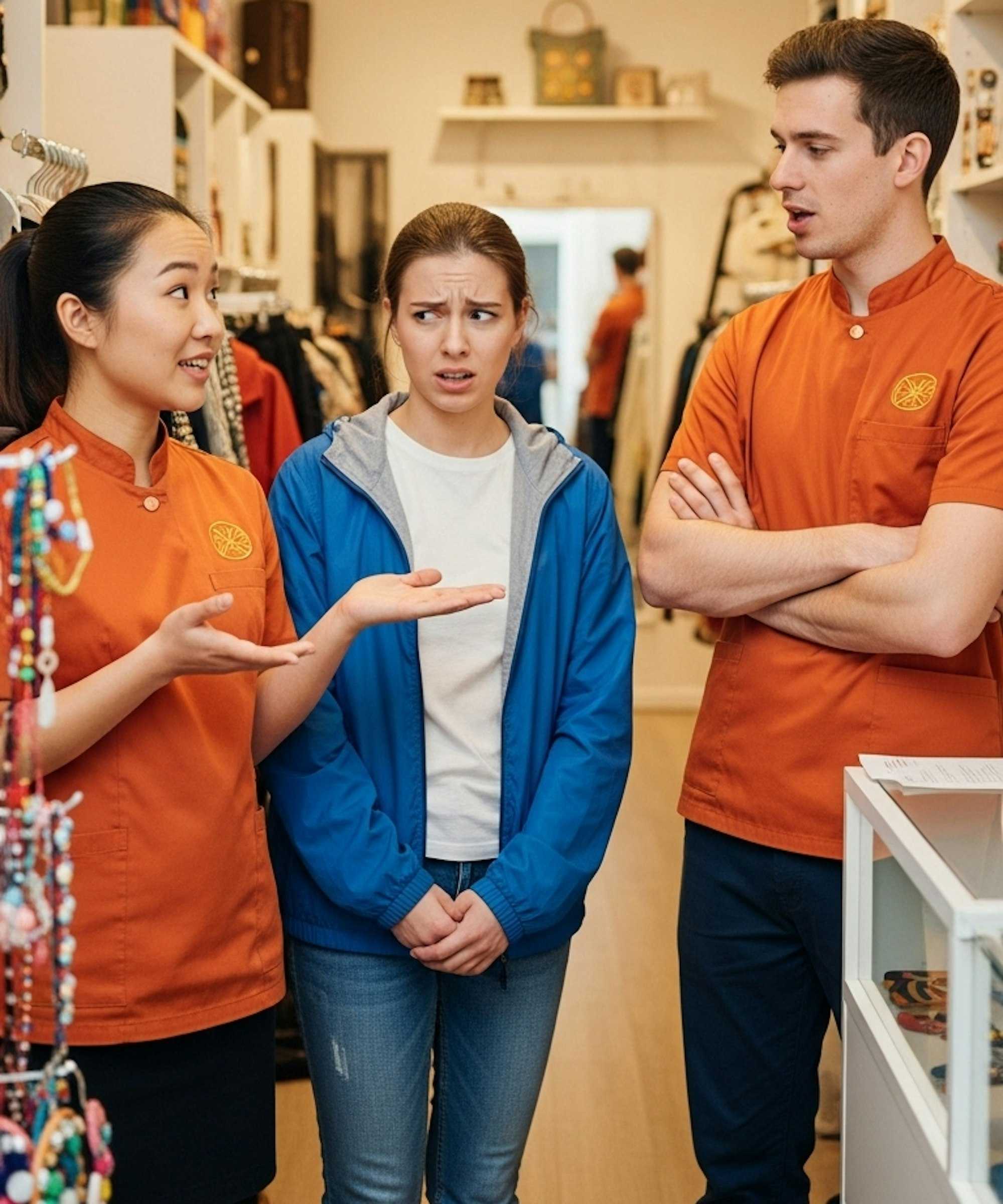 Customer experiencing inconsistent brand touchpoints, reducing trust.