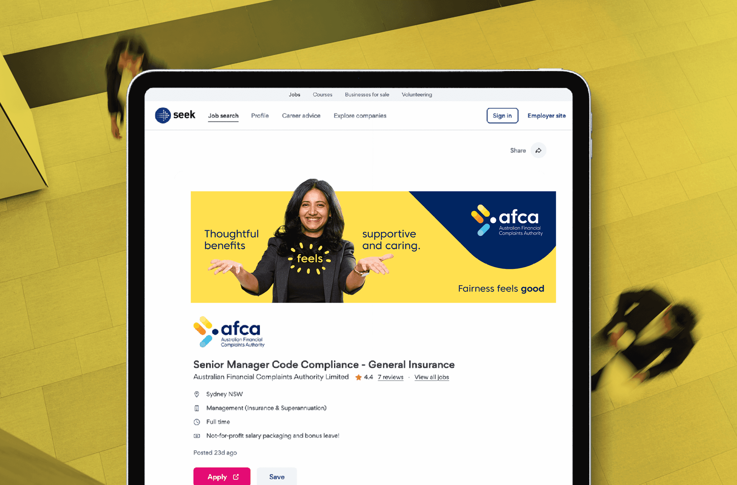 Job Advert Banner