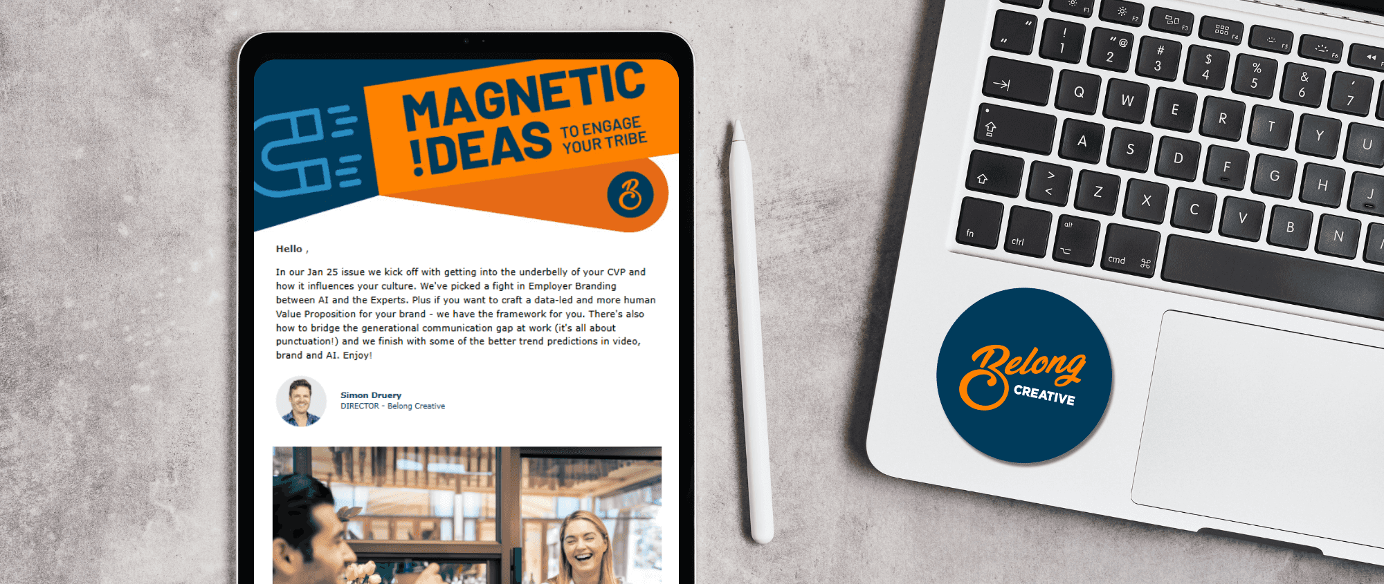 Enews landing Page