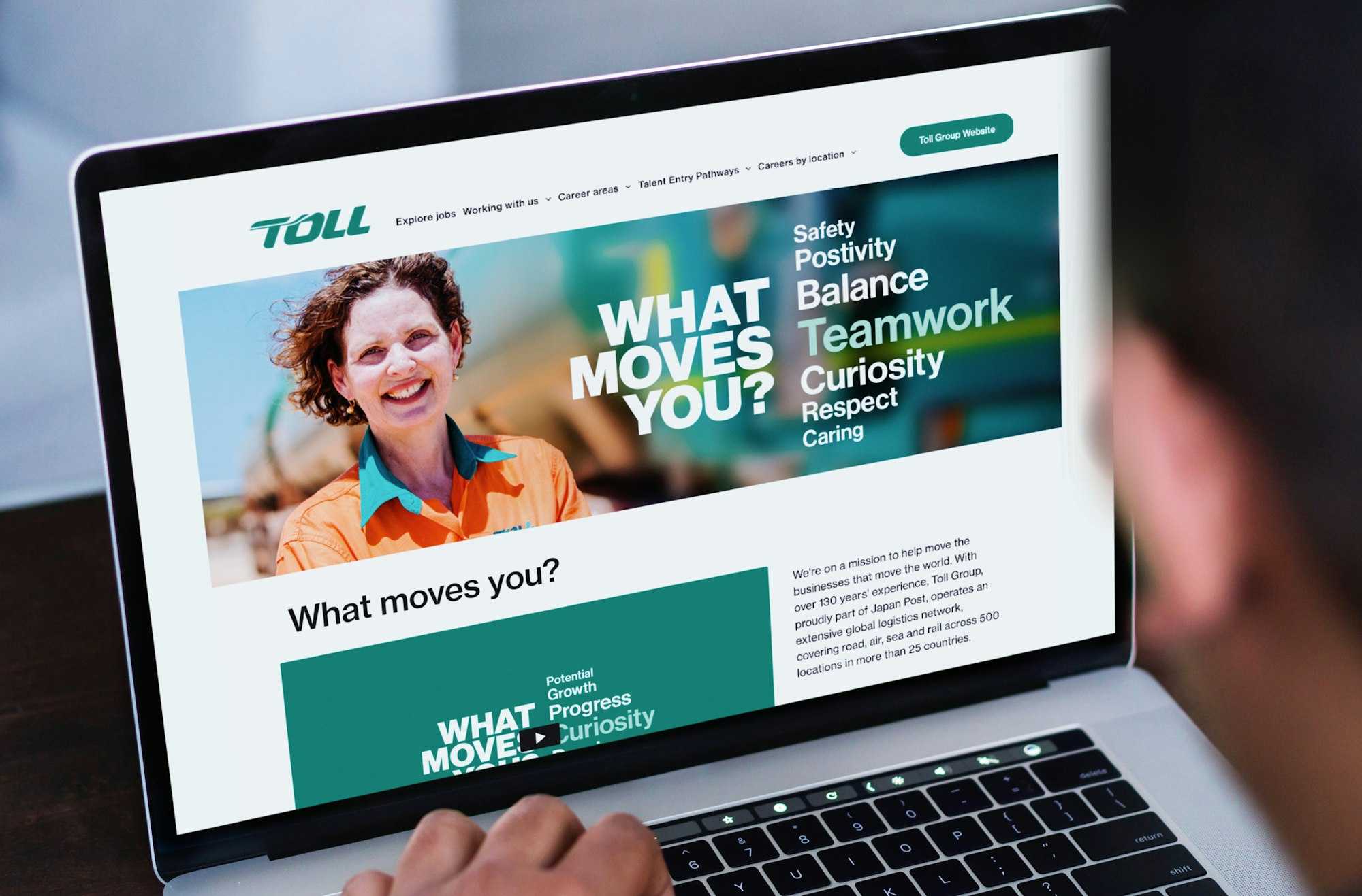 Toll website